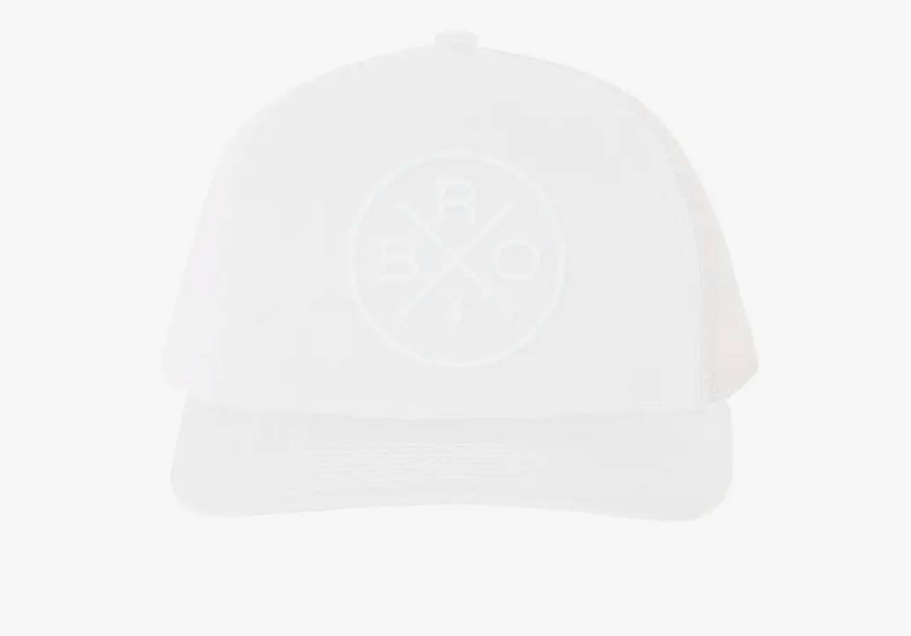 Bro White Out Snapback